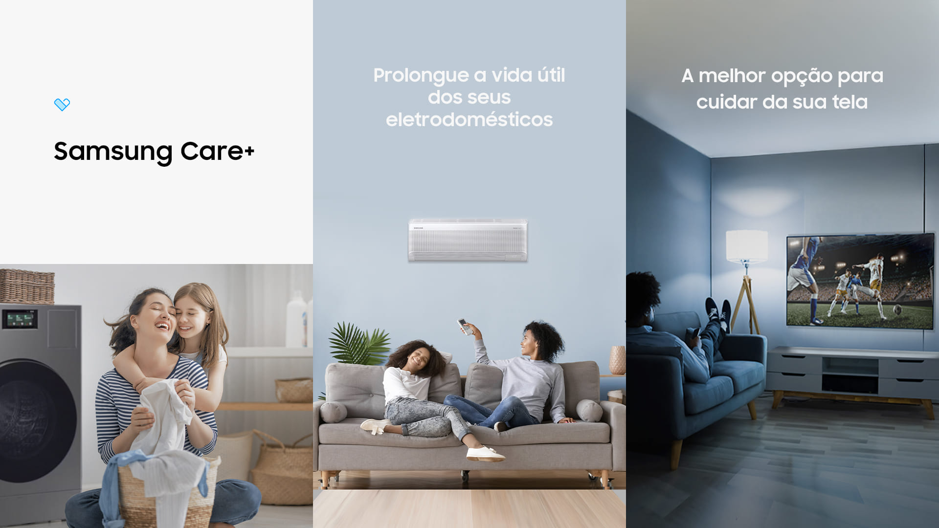 Samsung lança garantia estendida para geladeiras, lavadoras e ar-condicionado no Brasil