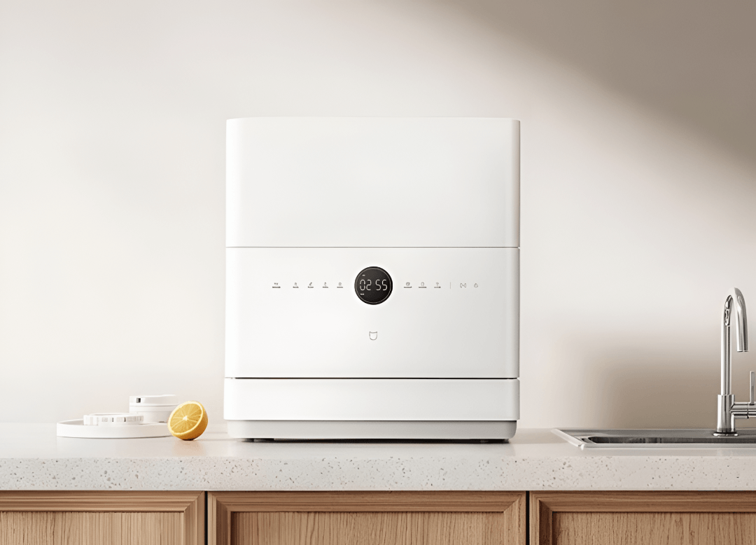 Xiaomi lança lava-louças de bancada Mijia para 5 serviços com sensor de sujeira e secagem a 80 °C